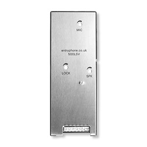 500LSV 500 series video and speech unit for entrance panel