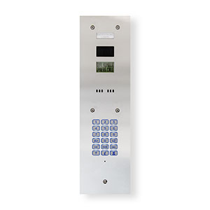 5DDP-S Digital dial entrance unit - brushed stainless