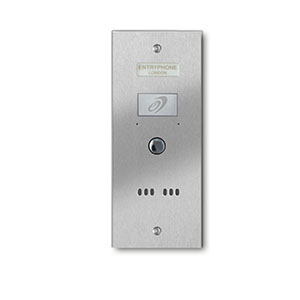 9200/1-S 1 button stainless steel entrance panel - surface