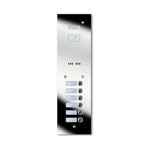 9200/A6-M 6 button mirror stainless steel panel