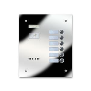 9200/B6-M 6 button mirror stainless steel panel