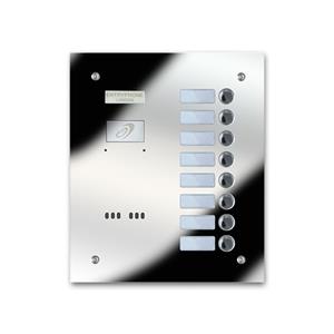 9200/B8-M 8 button mirror stainless steel panel