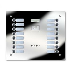9200/C16-M 16 button mirror stainless steel panel