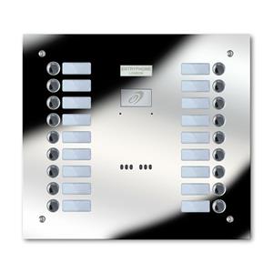 9200/C18-M 18 button mirror stainless steel panel