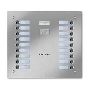 9200/C18-S 18 button stainless panel