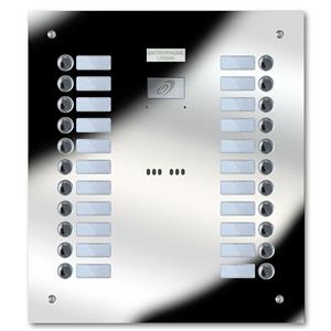 9200/C22-M 22 button mirror stainless steel panel