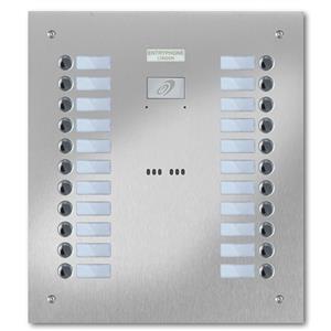 9200/C22-S 22 button stainless panel