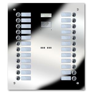 9200/C24-M 24 button mirror stainless steel panel