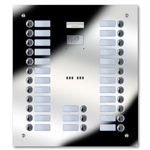 9200/C27-M 27 button mirror stainless steel panel