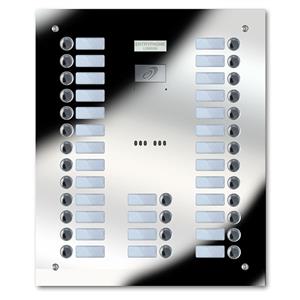 9200/C30-M 30 button mirror stainless steel panel