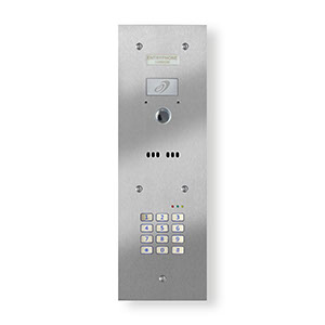 92CA8/1-S 1 button entrance unit with coded access - stainless steel