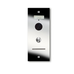 92Q/1-M 1 button mirror stainless steel panel - surface