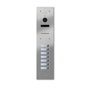 92Q/A7-S 7 button stainless panel