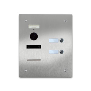 92Q/B2-S 2 button stainless panel