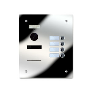 92Q/B4-M 4 button mirror stainless steel panel
