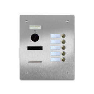 92Q/B5-S 5 button stainless panel