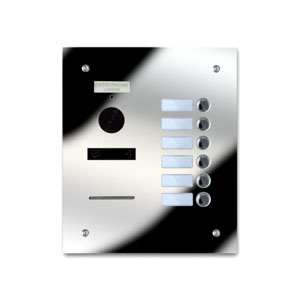 92Q/B6-M 6 button mirror stainless steel panel
