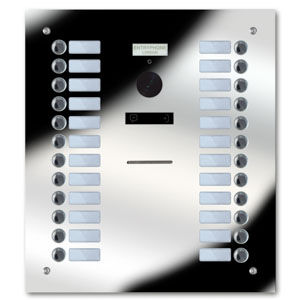 92Q/C24-M 24 button mirror stainless steel panel