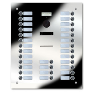 92Q/C30-M 30 button mirror stainless steel panel