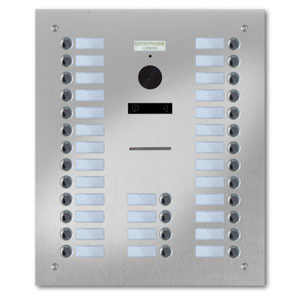 92Q/C30-S 30 button stainless panel
