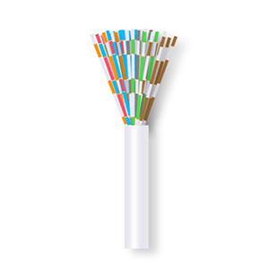 CABC20PR 20 pair telephone cable CW1308 1m