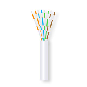 CABC4PR 4 pair telephone cable CW1308 1m