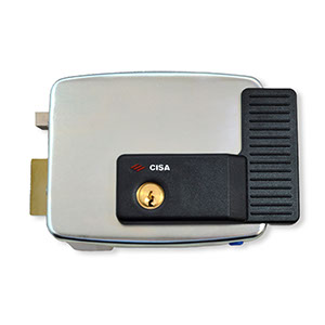 CISA-G-LH Cisa electric lock, left hand, galvanised, key only  (11921-60-2)