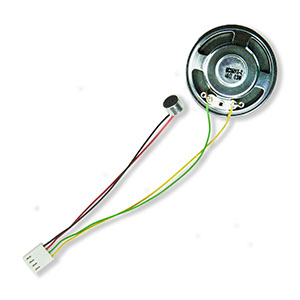 ETX500 Loudspeaker, microphone and four way lead for PTS PCB