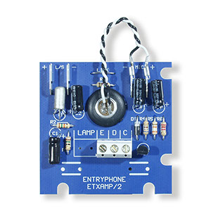 ETXAMP-3 Amplifier board with microphone for 59 series panels
