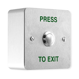 PB-P/EXT/S Push to exit stainless steel surface