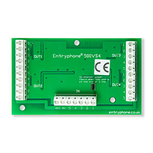 PCB-500-VS4 PCB for 500 series 4 way video splitter