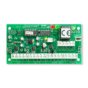 PCB-500PSU-R PCB with lock relays and leads for 500PSU