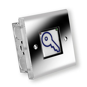 PN4RF-M PinNet reader - flush - mirror stainless
