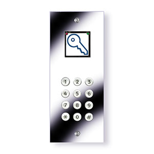PN4RKS-M PinNet reader & keypad - surface - mirror stainless