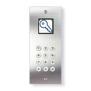 PN4RKS-S PinNet reader & keypad - surface - stainless steel