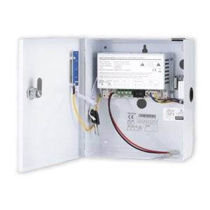 PSU-12V3A 12VDC 3A boxed power supply with battery charging circuit