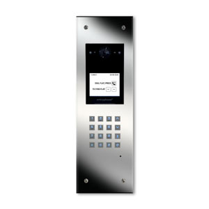 QVDDP-M Digital dial entrance unit - mirror stainless