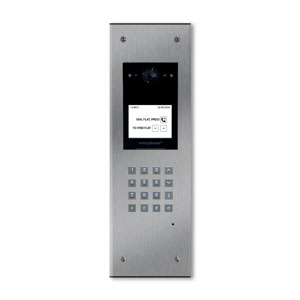QVDDP-S Digital dial entrance unit - brushed stainless